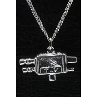 MOOYE ® - Collectie Zilveren TV Camera ketting hanger