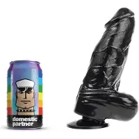 Domestic Partner - Panzer Medium - Dildo - 21 x 6 cm - Zwart