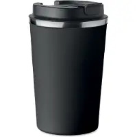 Premium Double Wall Stainless Steel Tumbler 350ml - Black
