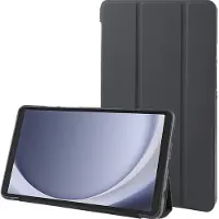 Mobigear Tablethoes geschikt voor Samsung Galaxy Tab A9 (2023) Hoes | Tri-Fold Gel Bookcase - Zwart