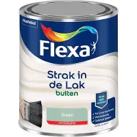 Flexa - Strak In De Lak Buitenlak Hoogglans - Green - Mengverf - 750 Ml