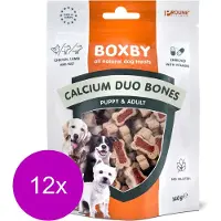 Boxby Puppy Snacks Calcium - Hondensnacks - 12 x Lam 140 g