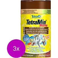 Tetra Menu Food Mix Vlokken - Vissenvoer - 3 x 100 ml