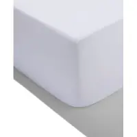 HEMA Hoeslaken Percal 90x200 Wit (wit)