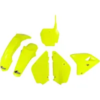 Ufo Suzuki Rm 85 2000-2024 Restyling Sukit405k-dflu Fork Protectors & Plastic Set
