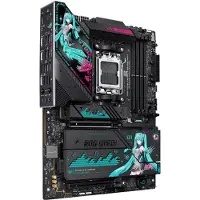 Asus ROG STRIX X870E-H GAMING-moederbord, Hatsune Miku-editie (zwart)