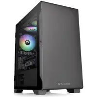 Thermaltake S100 Zwart - Doos zonder voeding - Minitower - Micro-ATX-formaat