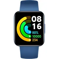 Xiaomi horloge, zwart, gemakkelijk te dragen, geschikt om in water te zwemmen, duidelijk afleesbaar, zwart, zwart