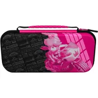 PDP Gaming Switch Travel Case Plus - Grand Prix Peach Glow in the Dark - Nintendo Switch/OLED/Lite