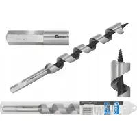 GEKO Houtboor - Spiraalvorm - 18 mm - 230 mm - Zeskantige Schacht