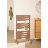 Create - Elektrische handdoekhouder 500W - Mokka - Met poten - Zonder plank - WARM TOWEL