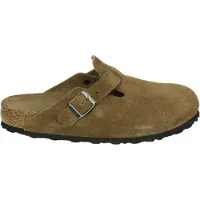 Birkenstock Boston suede dark tea Suede Unisex | Maat 46