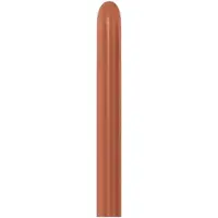 Sempertex 260 - Metallic Copper - 573 - 50 Stuks modeleerballon #kindercrea