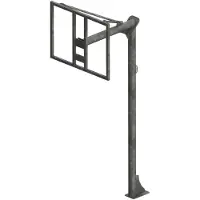 Softee Set Gegalvaniseerde Antivandal Minibasket Hoop 114 mm Inclusief hoepels, netten en bordjes