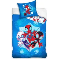 MCU Spidey Dekbedovertrek 140 x 200 cm - 60x70cm