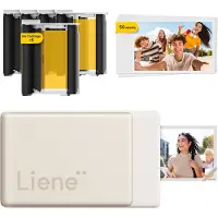 Lirene - Pearl N200 Pro 2*3'' Photo Printer-Gold - Inclusief 50 vellen papier