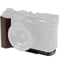 SmallRig 5942 L-Shaped Mount Plate with Wooden Handle for Panasonic LUMIX L10, Black