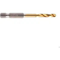 Milwaukee Boormetalen Shockwave HSS-G TiN Rood Hex - Ø 4,5 x 76 mm - 1 stuk - - 48894710