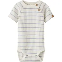 Lil´ Atelier Rompertje/body 'NBMKail' opaal / wit
