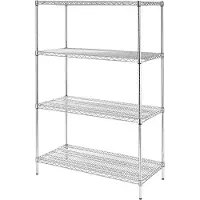 Vogue Voorraadrek | 4 schappen | 183(h)x122(b)x61(d) cm