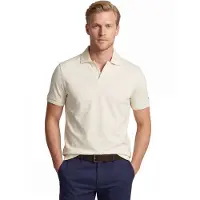 Tommy Hilfiger Poloshirt creme Wijde Fit