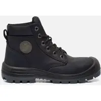 Safety Jogger Dakar Ew S3 Werklaars Leather Zwart | Maat: 35