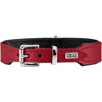 Hunter Niq Basic Crupon Dog Collar Rood 55 cm