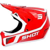 Shot Rogue Armada integraalhelm rood/wit || Maat: XS (53-54 cm)