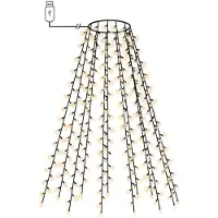 vidaXL Kerstboomverlichting met 210 LED's net 210 cm