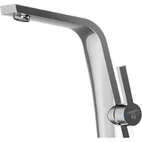Steinberg wastafelmengkraan, serie 260, uitloop 158 mm, chroom, 1 stuk.