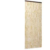 vidaXL Vliegengordijn 100x200 cm chenille beige