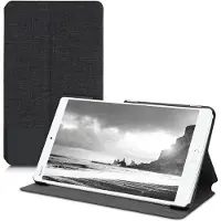 Kwmobile hoes geschikt voor Huawei MediaPad M3 8.4 - Slanke tablethoes met standaard - Tablet cover in antraciet / zwart