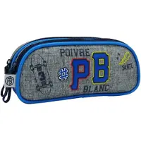 Poivre Blanc etui jongens 23 cm polyester grijs