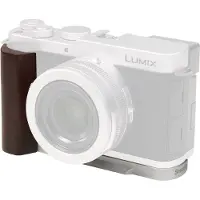 SmallRig 5943 L-Shaped Mount Plate with Wooden Handle for Panasonic LUMIX L10, silver