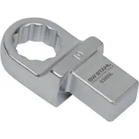 SW-Stahl 03859L inzetringsleutel 19 mm I inzetvierkant 14 x 18 mm I inzetringsleutel SW 19mm