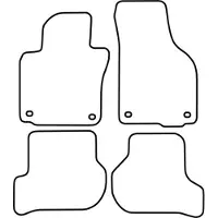 TCP Automatten | Mattenset Volkswagen Golf V - 2003 - 2007