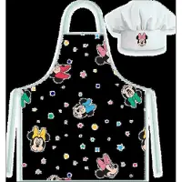 Minnie mouse "Minnie Kinderschort + Kokmuts voor Meisjes - Kook- en Bakset voor Kinderen - Keukenset voor Koken en Bakken