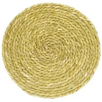 Cozy ibiza Placemat grass 6 stuks 30 cm