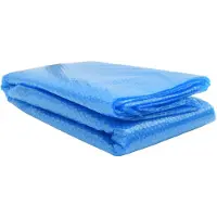 vidaXL Zwembadzeil rechthoekig 300 x 200 cm PE blauw