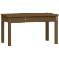 vidaXL Tuinbank 80x44x45 cm massief grenenhout honingbruin