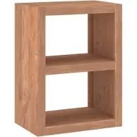 vidaXL Bijzettafel 45x30x60 cm massief teakhout