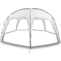 vidaXL Partytent waterdicht grijs