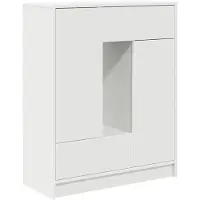 vidaXL Dressoir met lades en deuren 73x31x90 cm wit