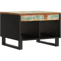 vidaXL Salontafel 55x50x40 cm massief gerecycled hout