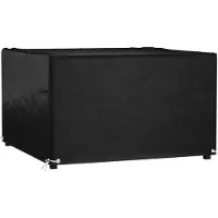 vidaXL Tuinmeubelhoes met 8 oogjes vierkant 132x132x80 cm