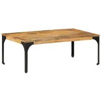 vidaXL Salontafel 100x55x35 cm massief mangohout