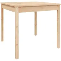 vidaXL Tuintafel 82,5x82,5x76 cm massief grenenhout