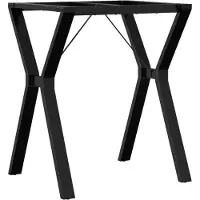 vidaXL Eettafelpoten Y-frame 60x50x73 cm staal