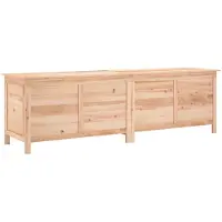 vidaXL Tuinbox 198,5x50x56,5 cm massief vurenhout
