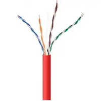 Cablexpert UTP Cat5E kabel (CCA) stug 305 meter - Rood